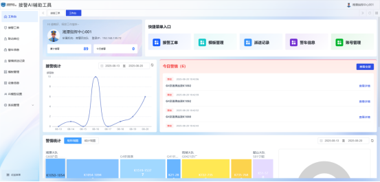 湘潭高速交警支队AI接处警辅助系统